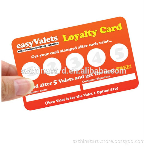 custom vip card Die Cut Plastic PVC Gift Card